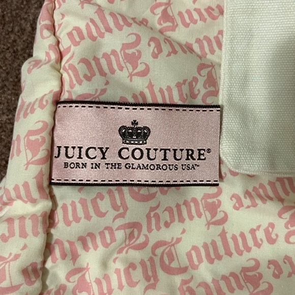 Vintage Juicy Couture Canvas Tote Bag - Picture 5 of 12